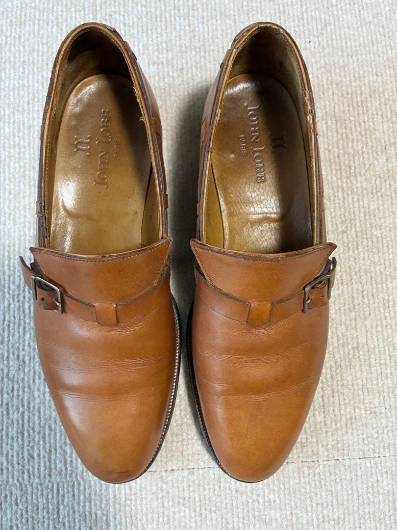 K*J様 希少　JOHN LOBB DICK ライトブラウン　6E