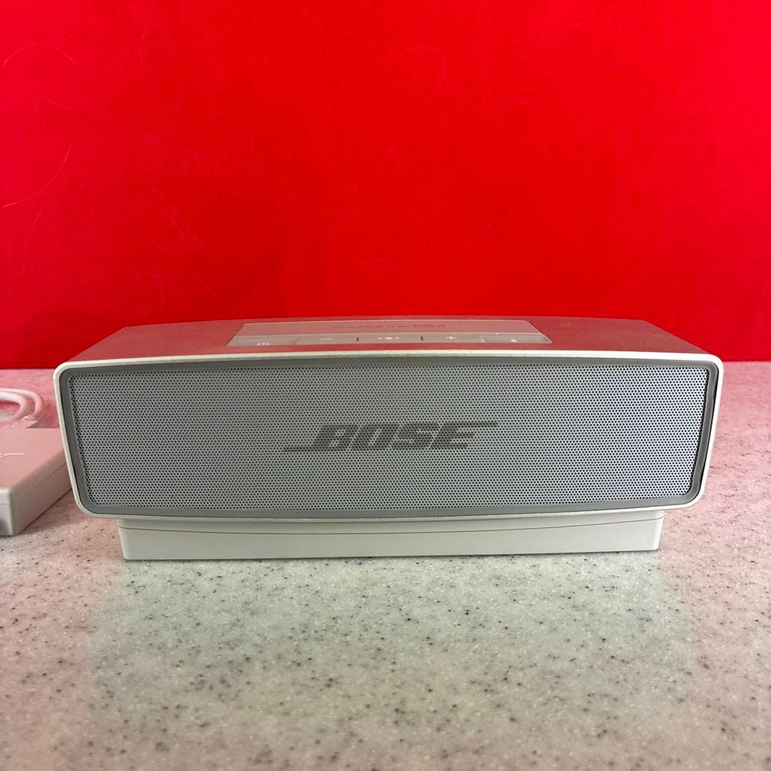 美品 BOSE SoundLink Mini 本体/充電器付　シルバー