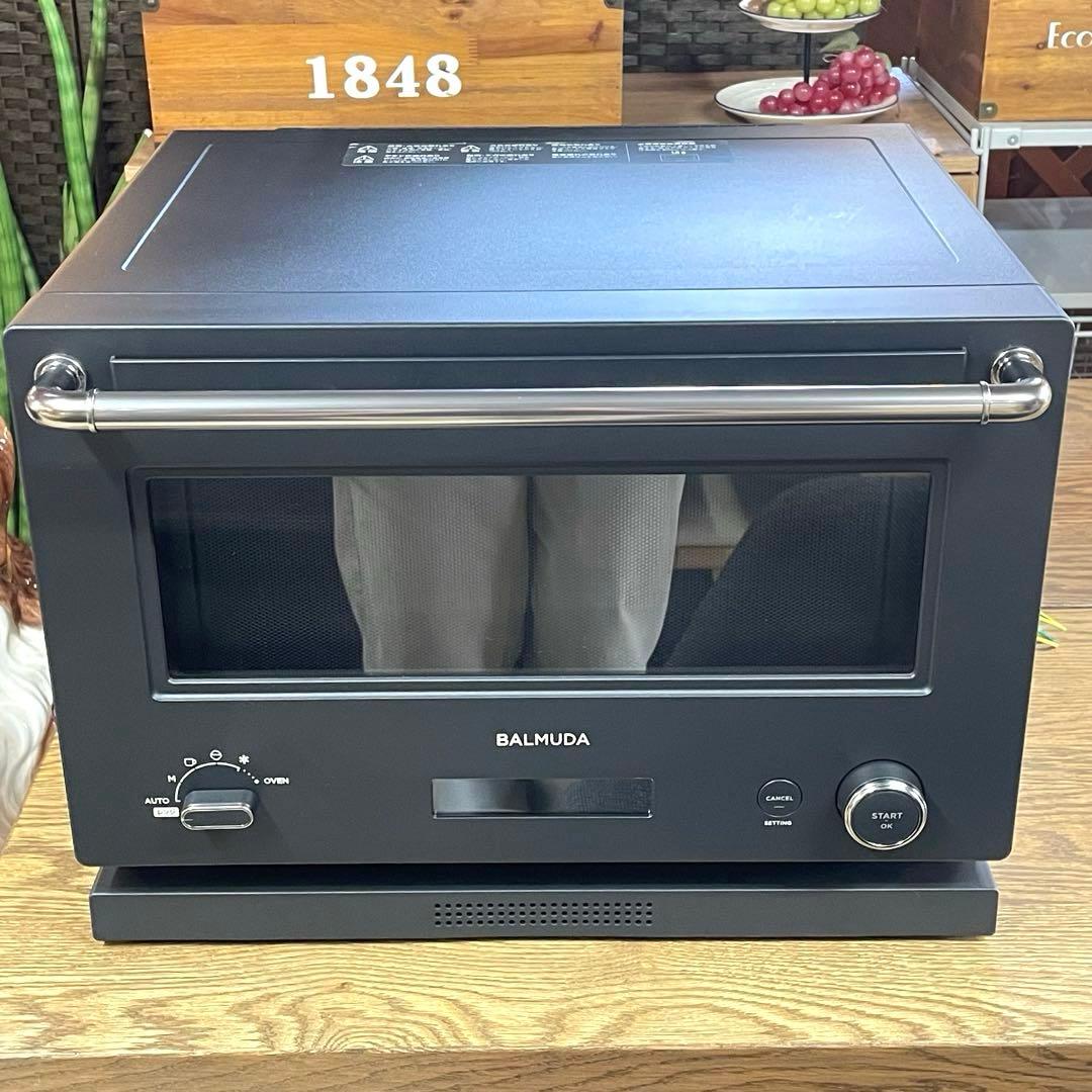 【BALMUDA】バルミューダ　オーブンレンジ　2023年製　美品K09A-BK