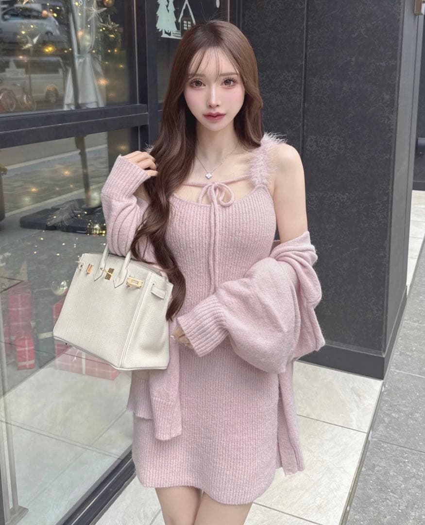 Lumignon ルミニョン　ニットワンピ