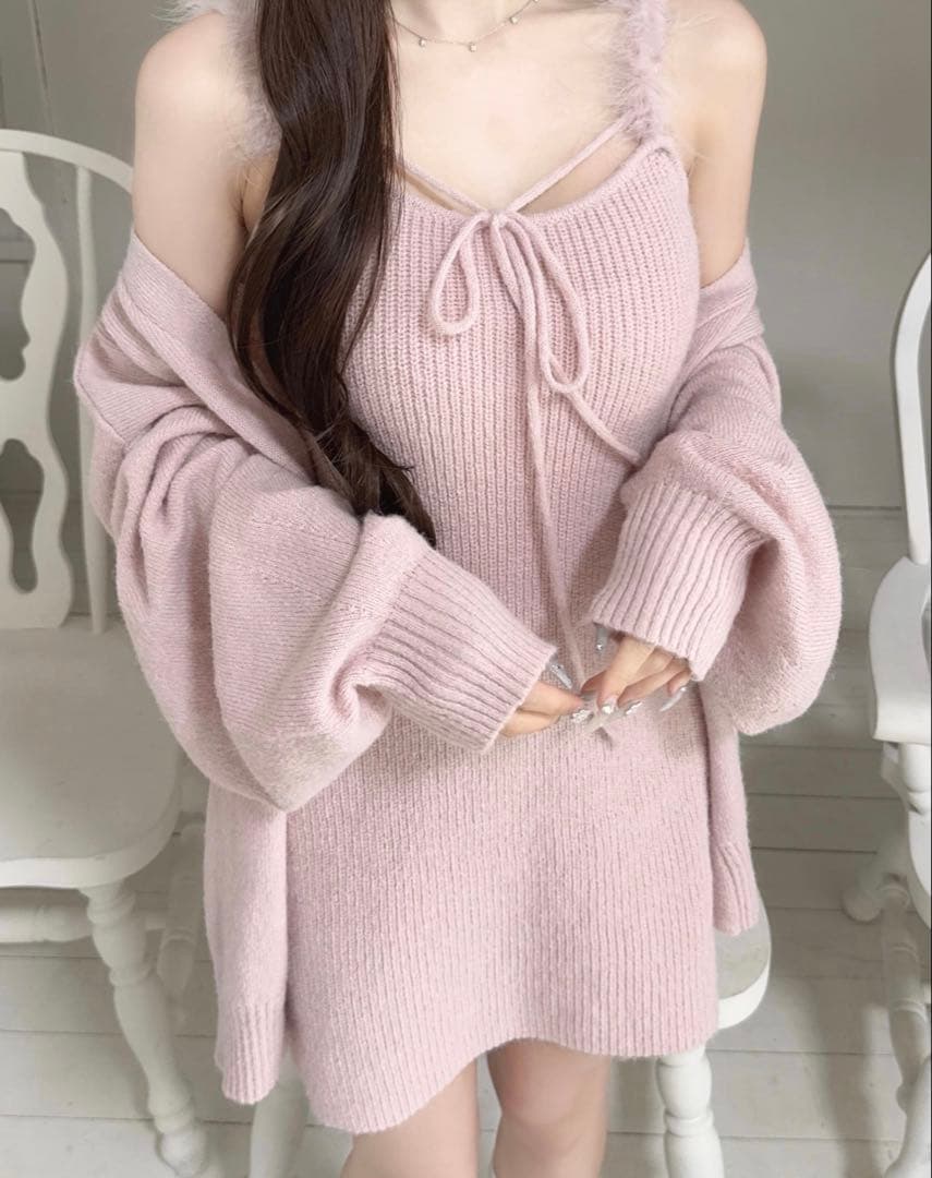 Lumignon ルミニョン　ニットワンピ