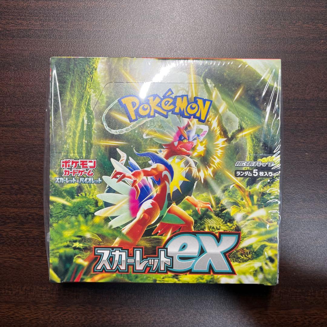 ポケモンカードゲーム スカーレットex 1BOX 新品未開封 シュリンク付き