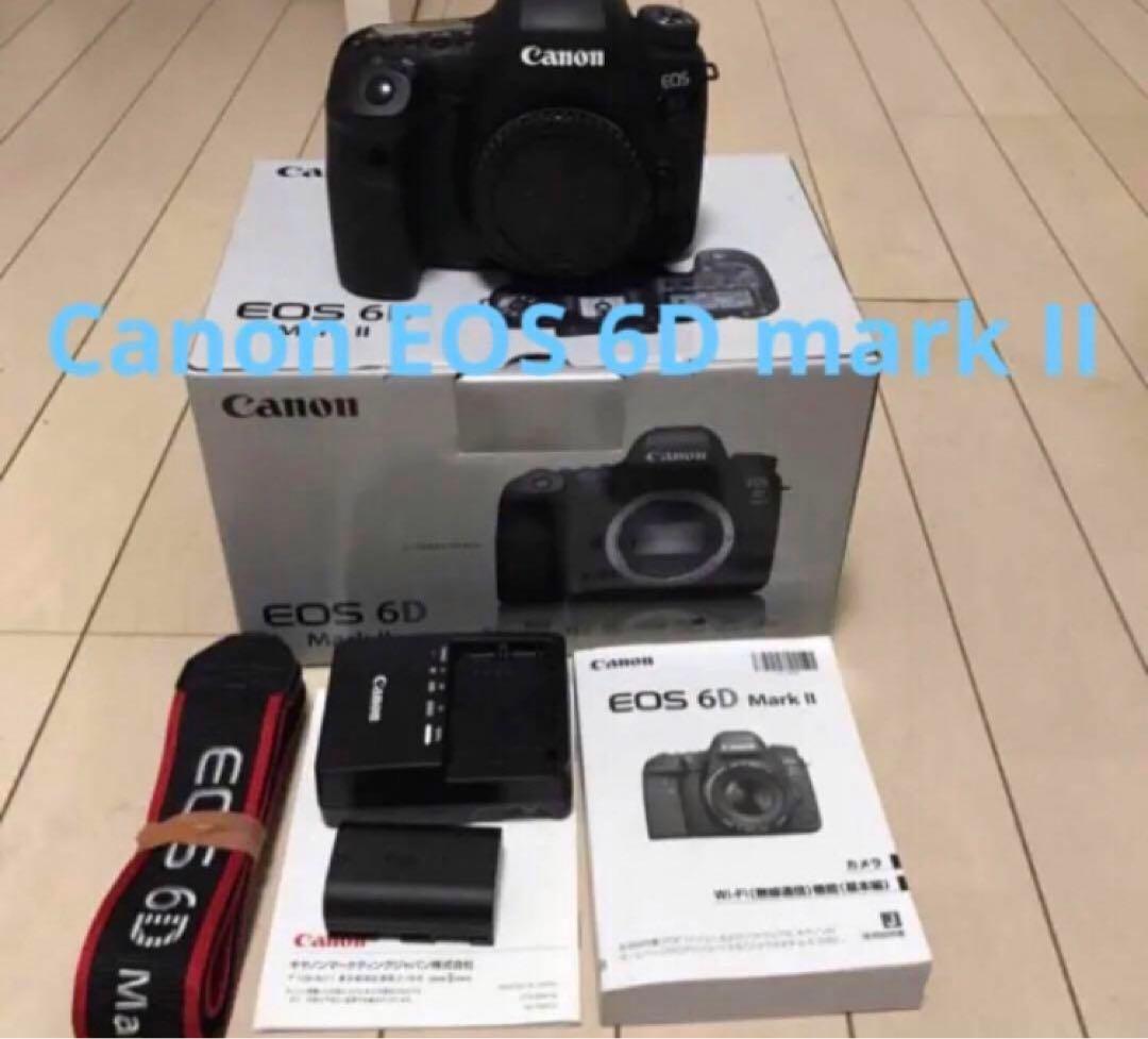 キャノン　美品　Canon EOS 6D Mark Ⅱ ボディ