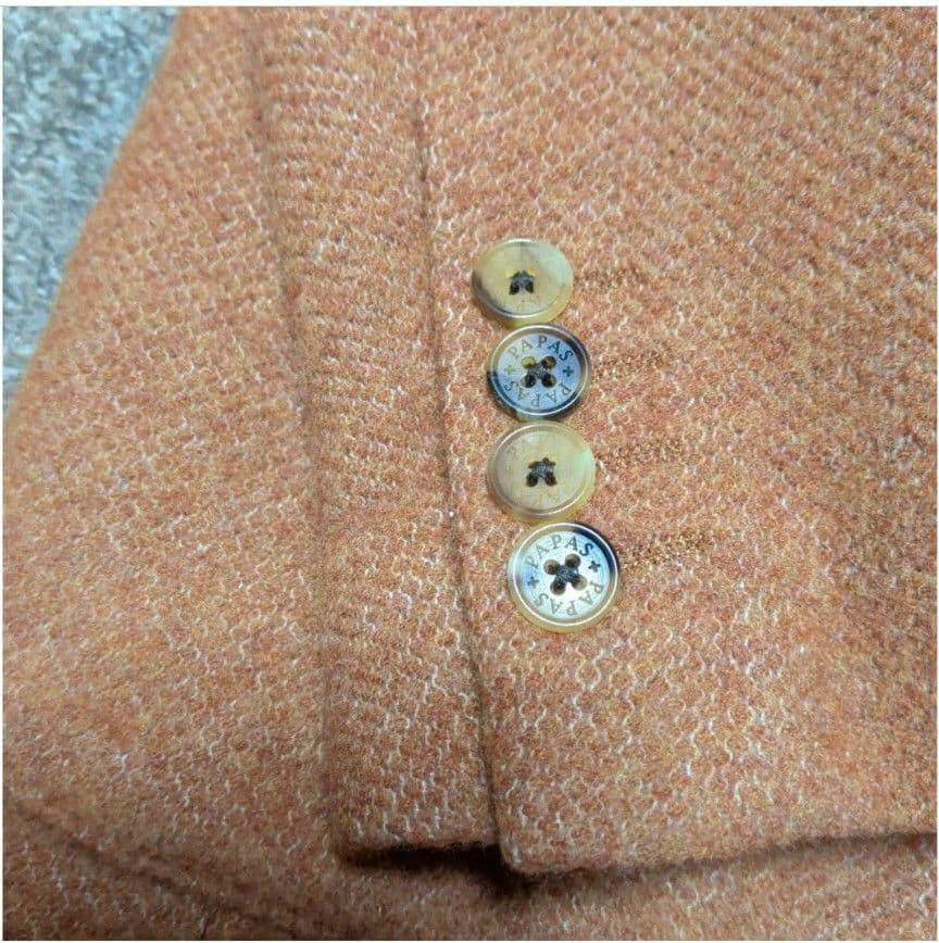 【極美品】papas　プラス　メンズ　L　ロロピアーナ　ジャケット　カシミヤ混