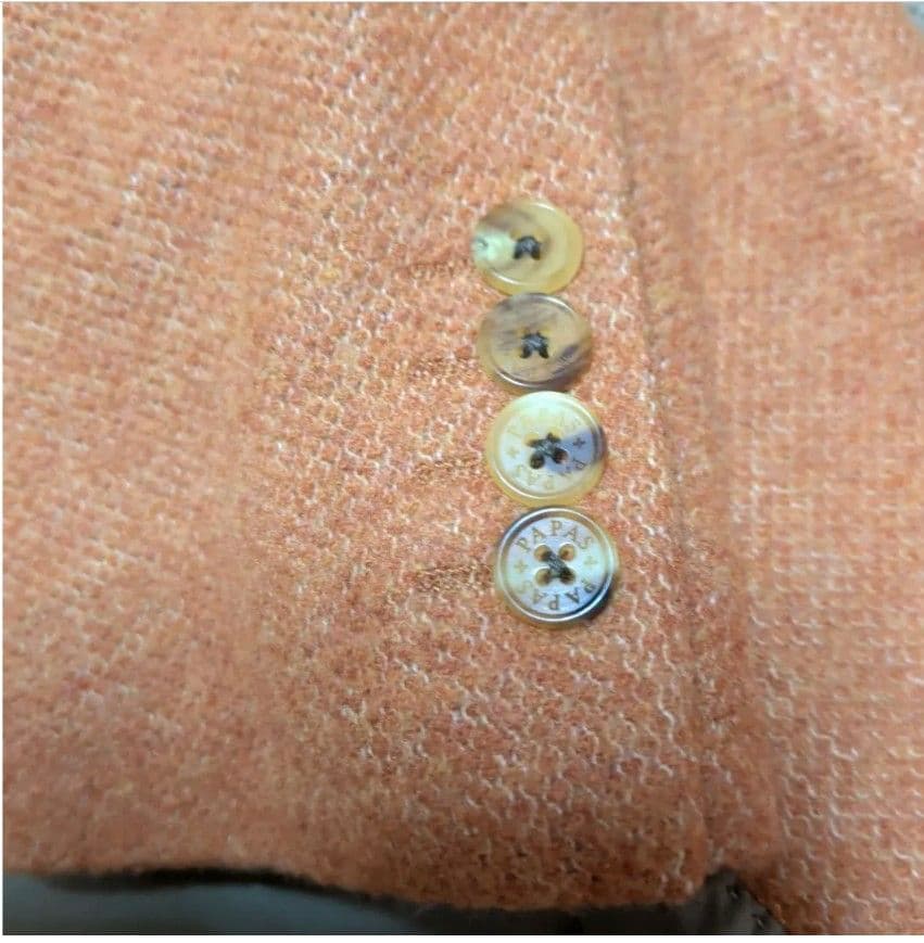 【極美品】papas　プラス　メンズ　L　ロロピアーナ　ジャケット　カシミヤ混