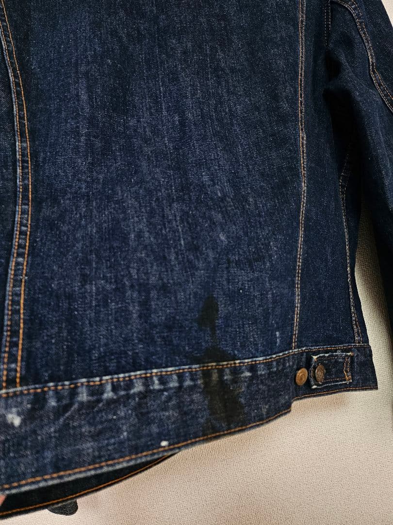 60s BIG E 70505 真っ紺 USA製 ヴィンテージ BIGサイズ