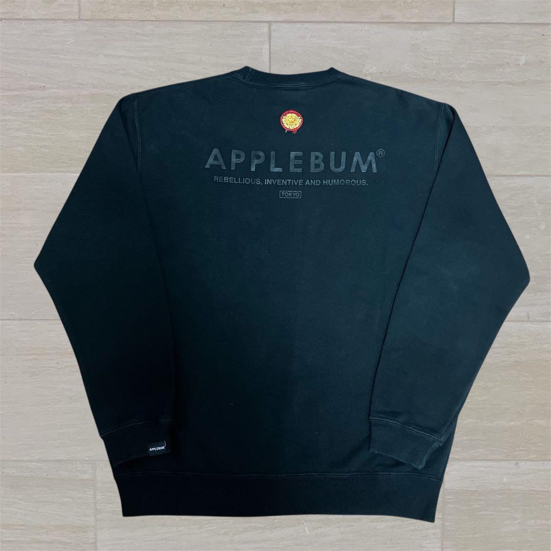 APPLEBUM 新日本プロレス　スウェット　トレーナー　アップルバム　ライオン
