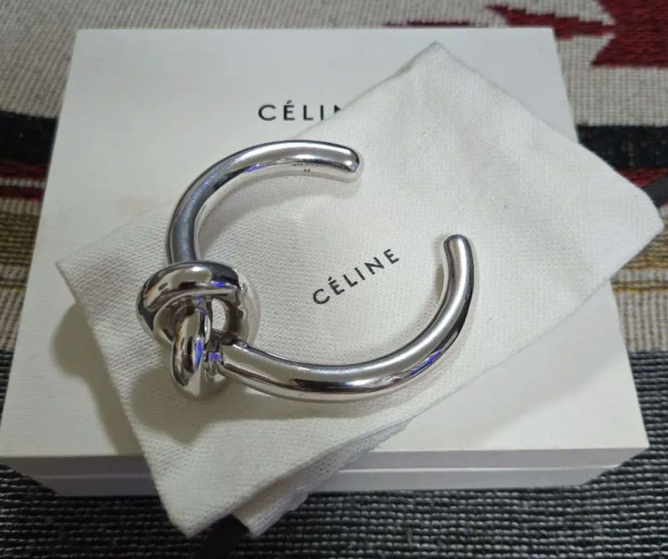 r*)様 CÉLINE フィービー期 シルバー ノット ブレスレット エクストラ