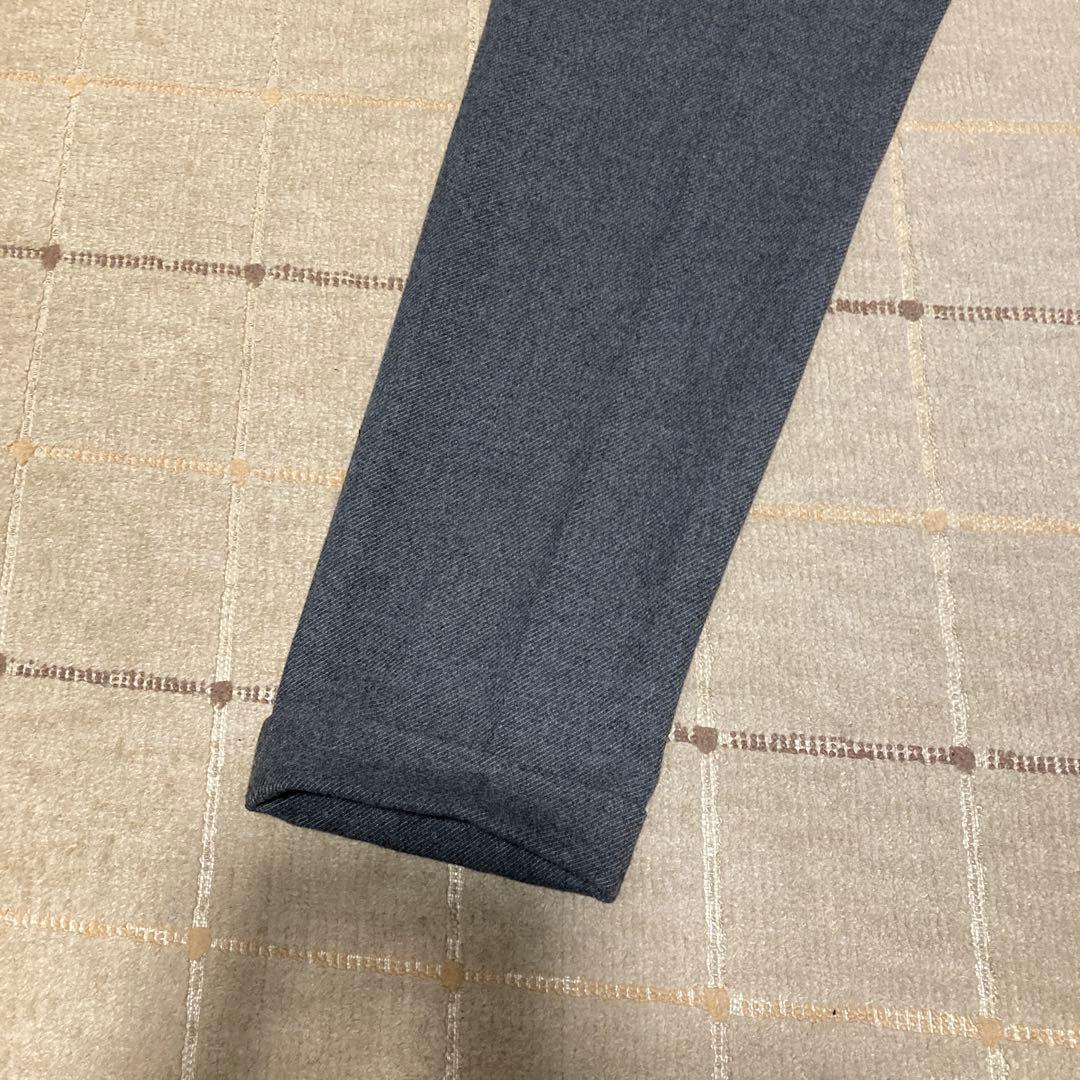 1PIU1UGUALE3 リブテーパードスラックスパンツ サイズ7