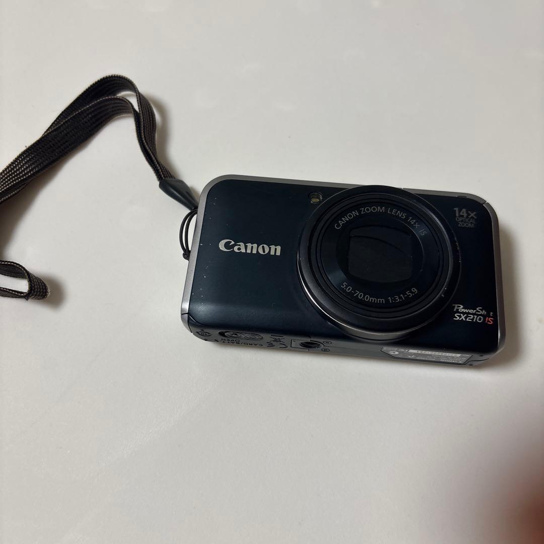 【ジャンク】Canon PowerShot SX210 IS 本体と充電器