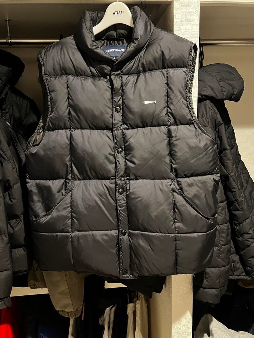 ジャケット・アウター DESCENDANT 22AW/ACRE PADDING VEST
