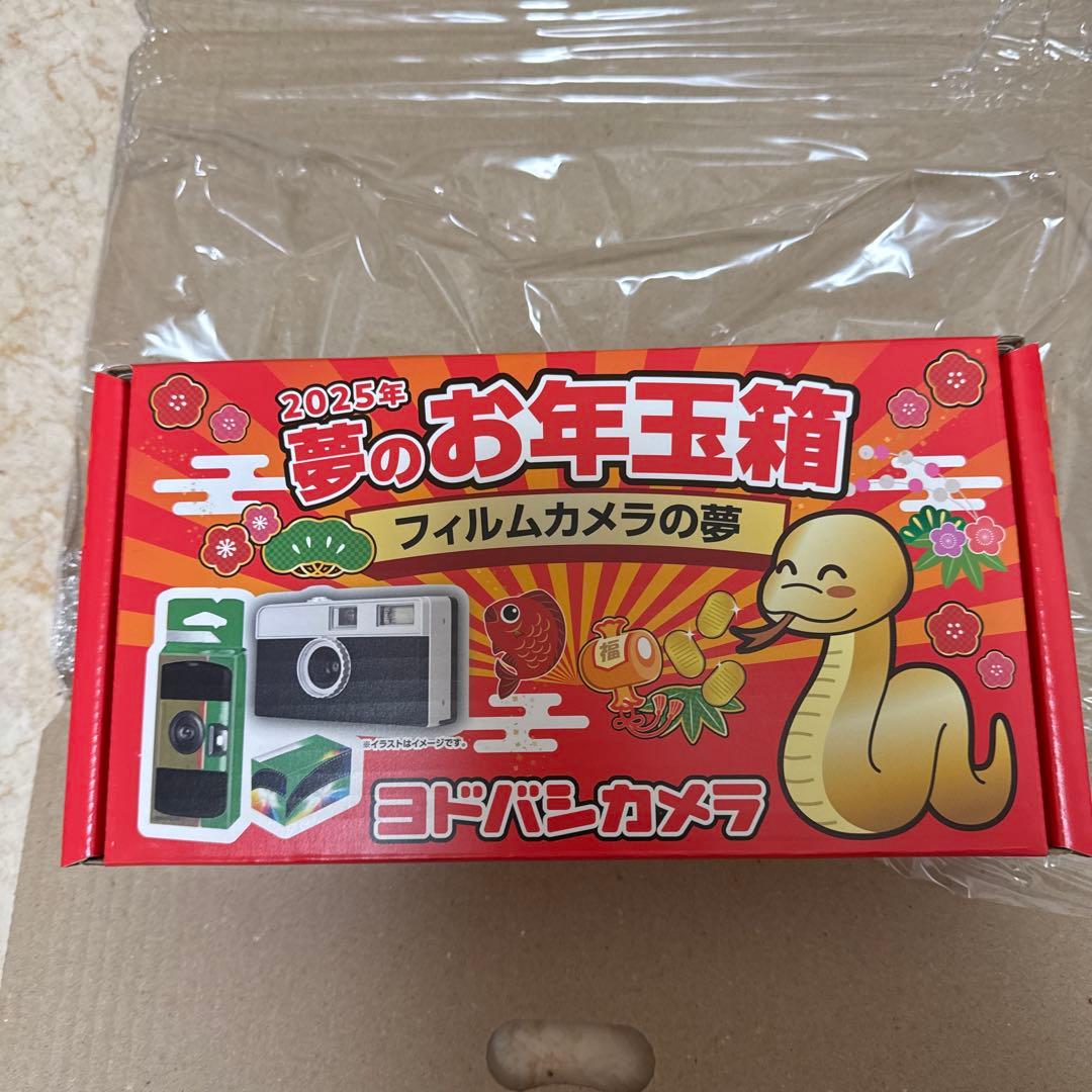 2025年 夢のお年玉箱 フィルムカメラの夢
