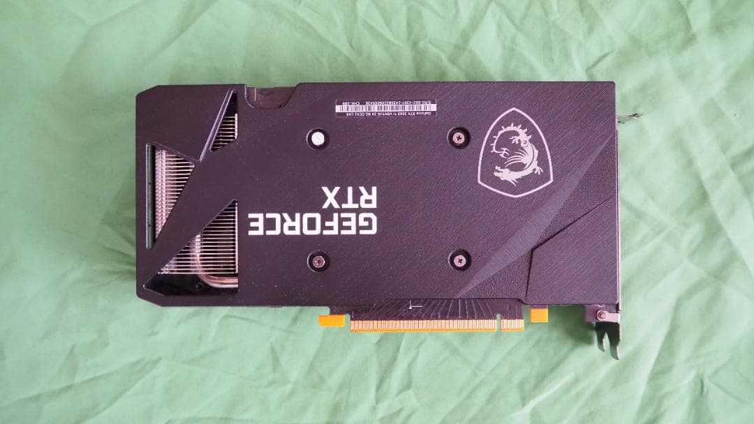 グラフィックボード・グラボ・ビデオカード MSI RTX 3060 Ti VENTUS 2X BLACK OC