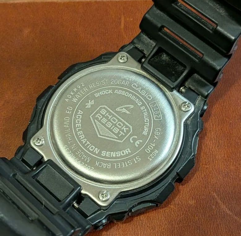G-SHOCK デジタル腕時計 ブラック GBX-100