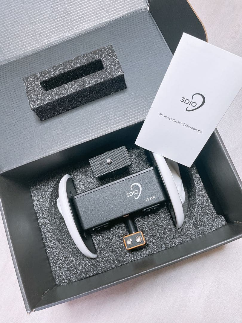 【美品】正規品 3DIO Free Space FS XLR バイノーラルマイク