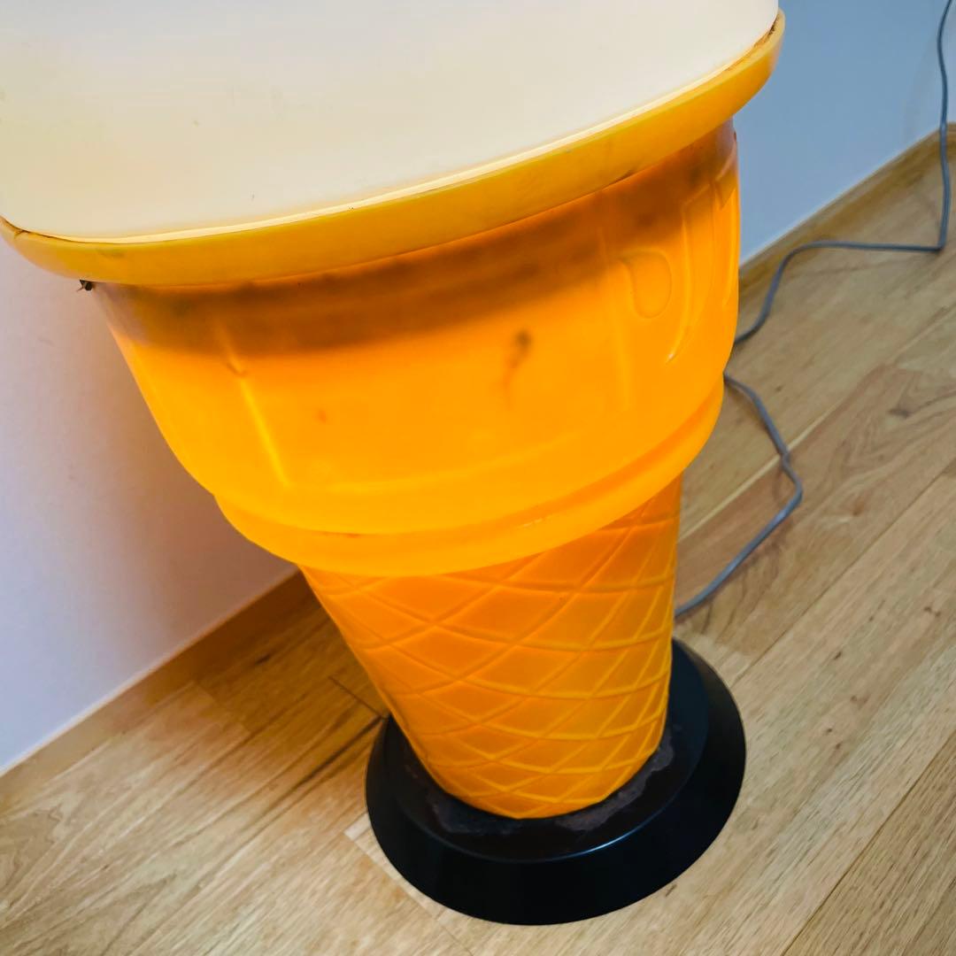 看板 ソフトクリーム 照明 業務用 ライト 置物 アイス