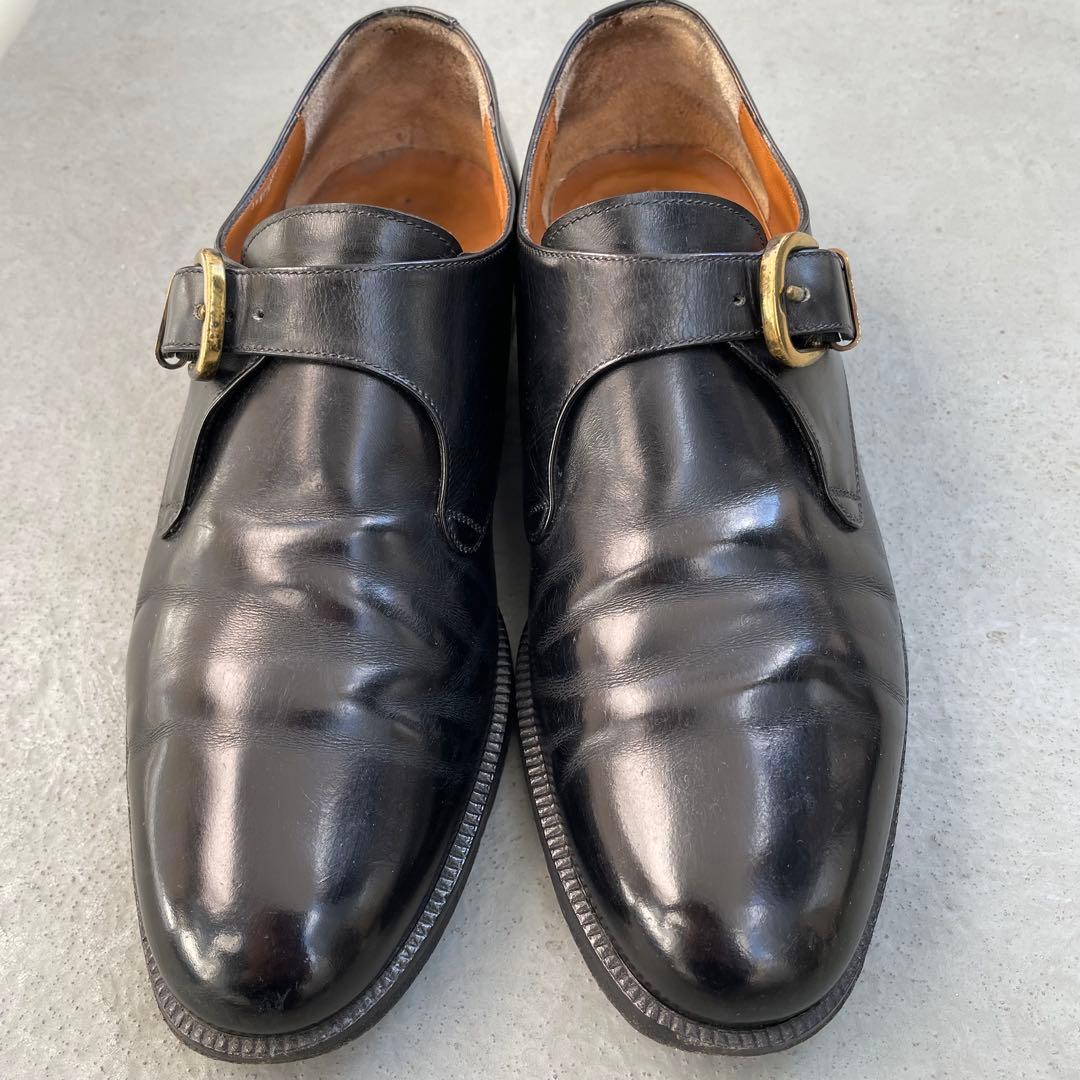 Ferragamo モンクストラップシューズ サイズ6 2E