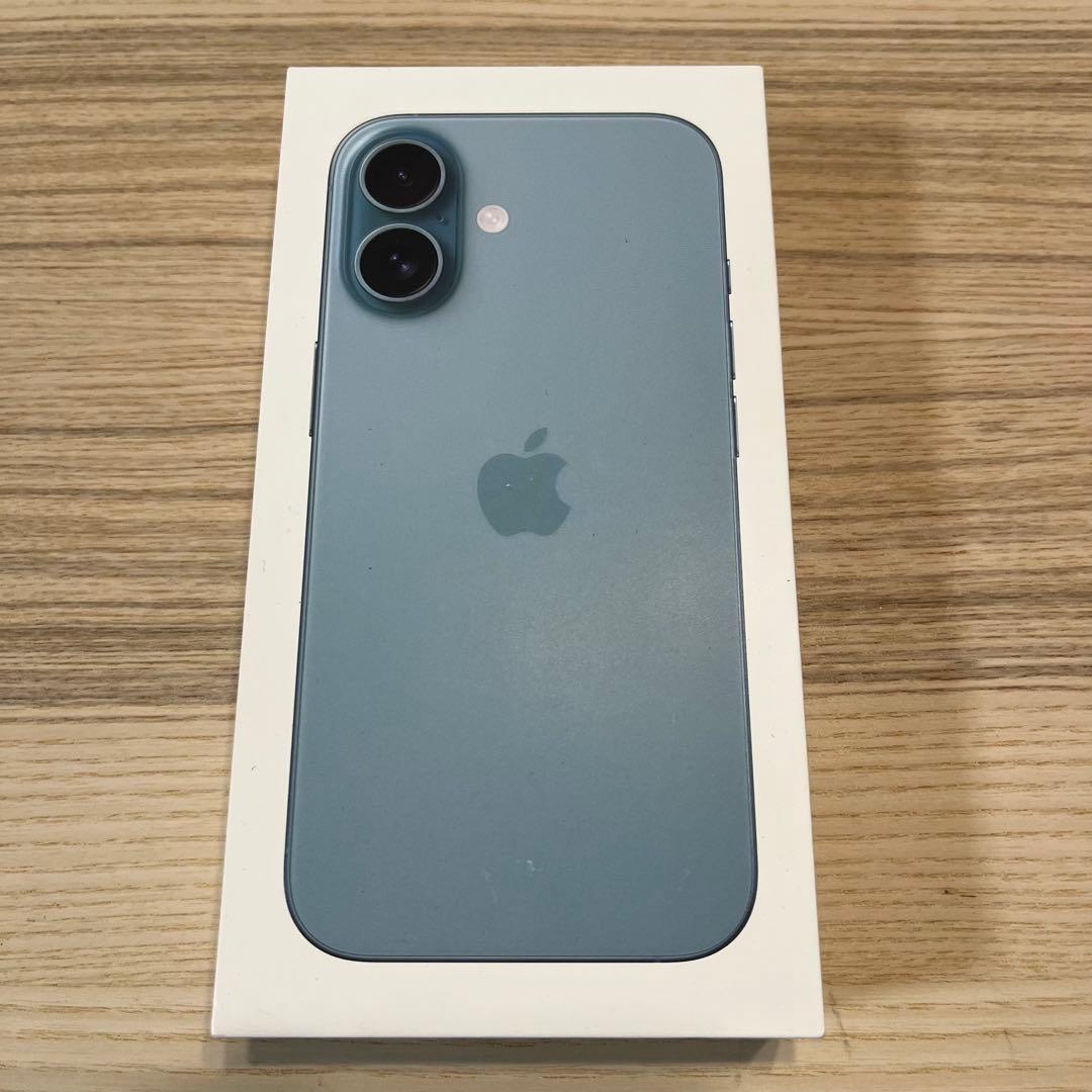 【新品未開封】iPhone16 SIMフリー ティール 128gb