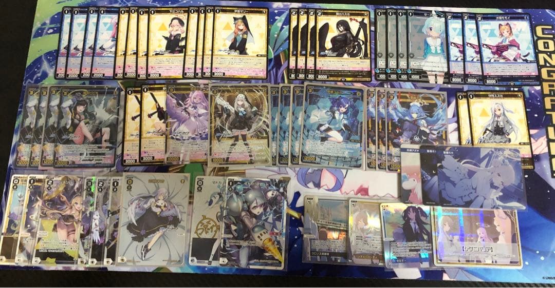 ウィクロス WIXOSS ブルアカ　アズサ　デッキ
