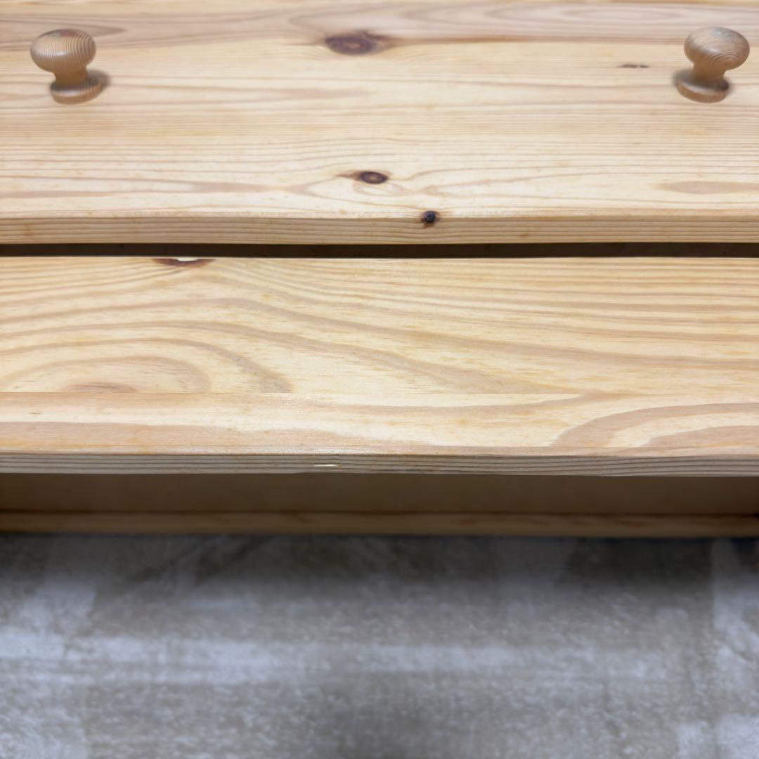 IKEA RAST パイン材 3段チェスト 収納