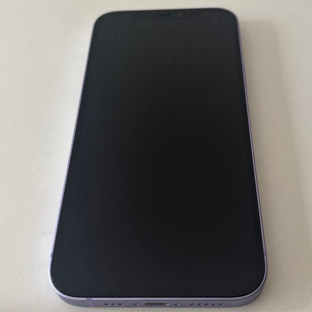 SIMロック解除済 iPhone 12 パープル 64GB