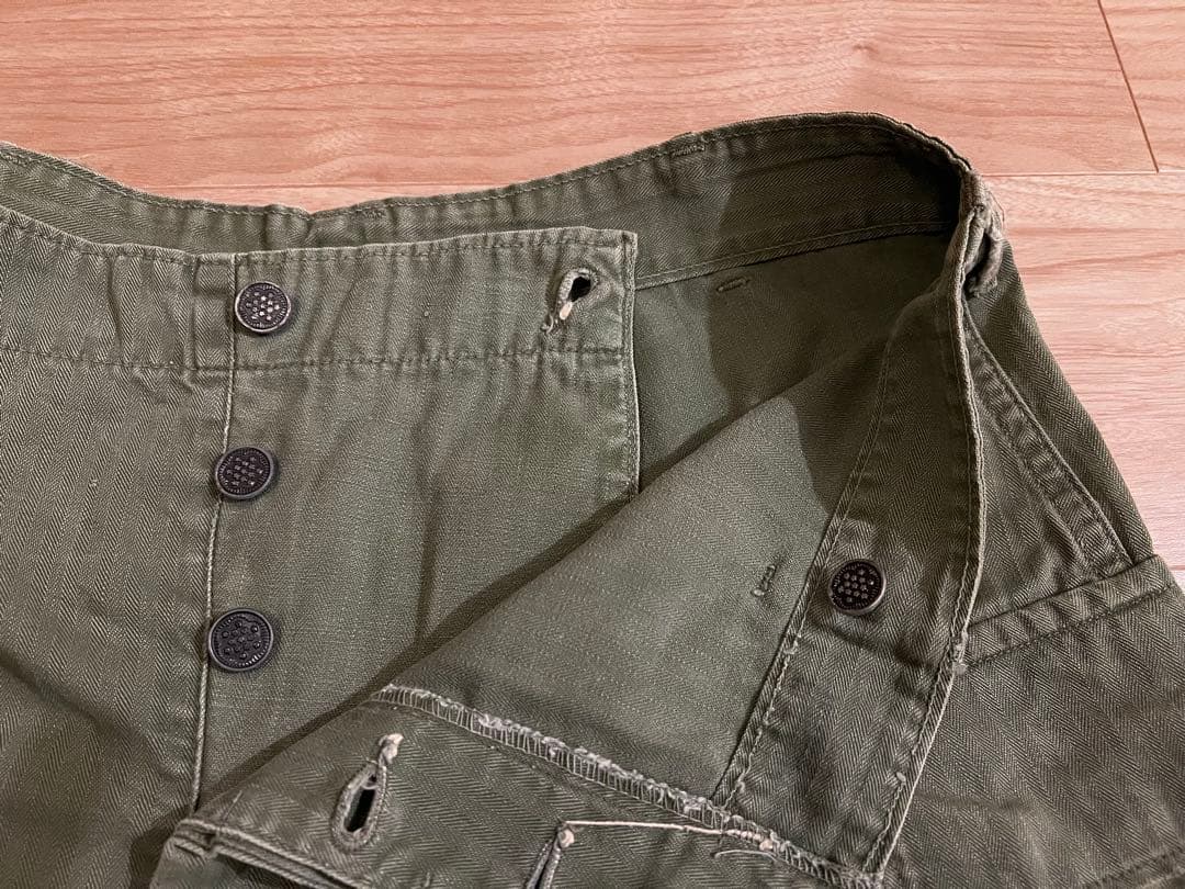 ヴィンテージ 40年代 US ARMY HBTユーティリティ米軍 ベルベルジン