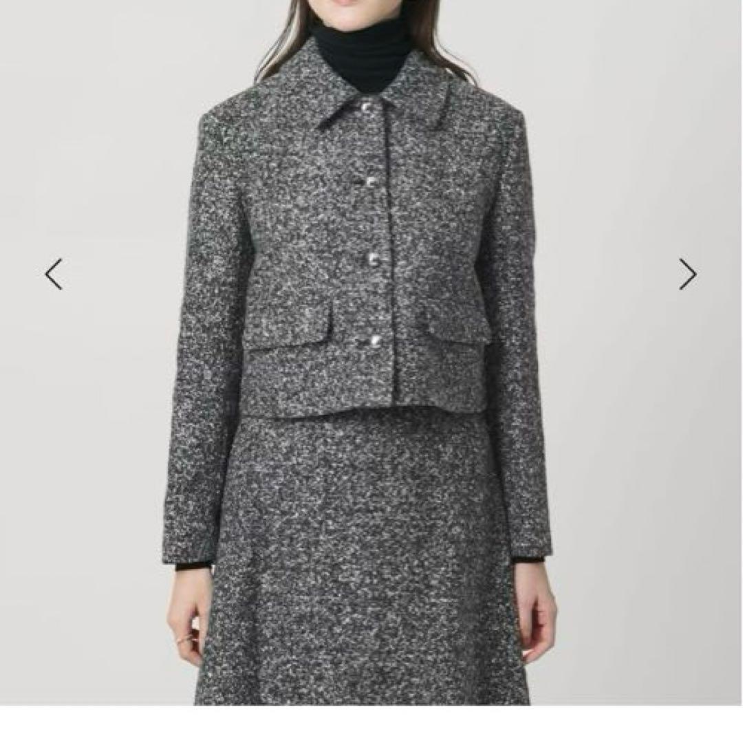 ユナイテッドアローズ シルクネップ ツイードライク ジャケット