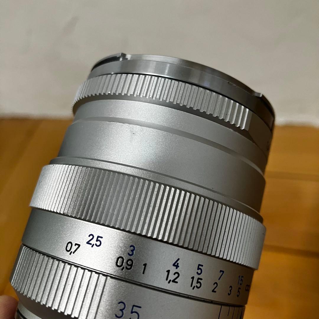 ZEISS Distagon 35mm f1.4 ZM シルバー