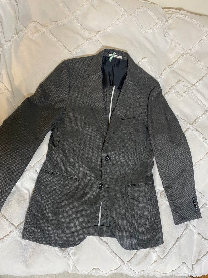 マッキントッシュ フィロソフィー　トロッター　グレー スーツ