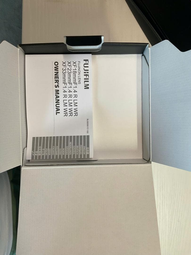 【美品】 XF33mmF1.4 R LM WR レンズ 富士フイルム