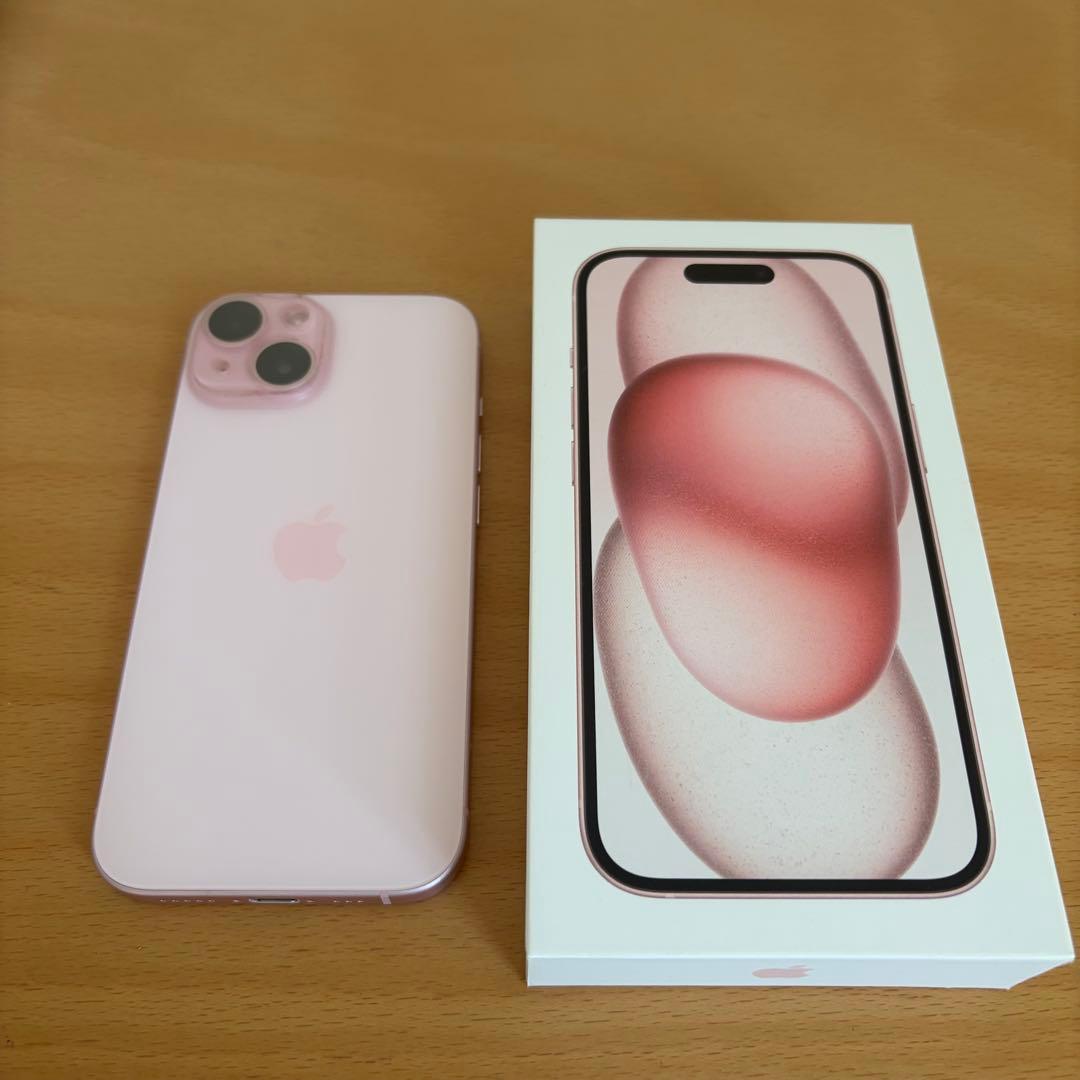 Apple iPhone 15 256GBピンク 本体