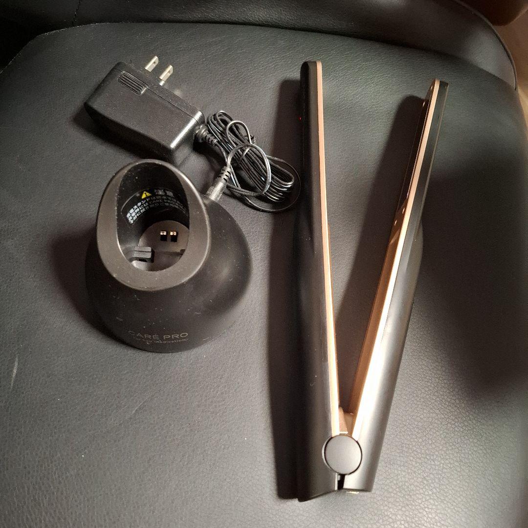 ケアプロ　超音波ヘアアイロン