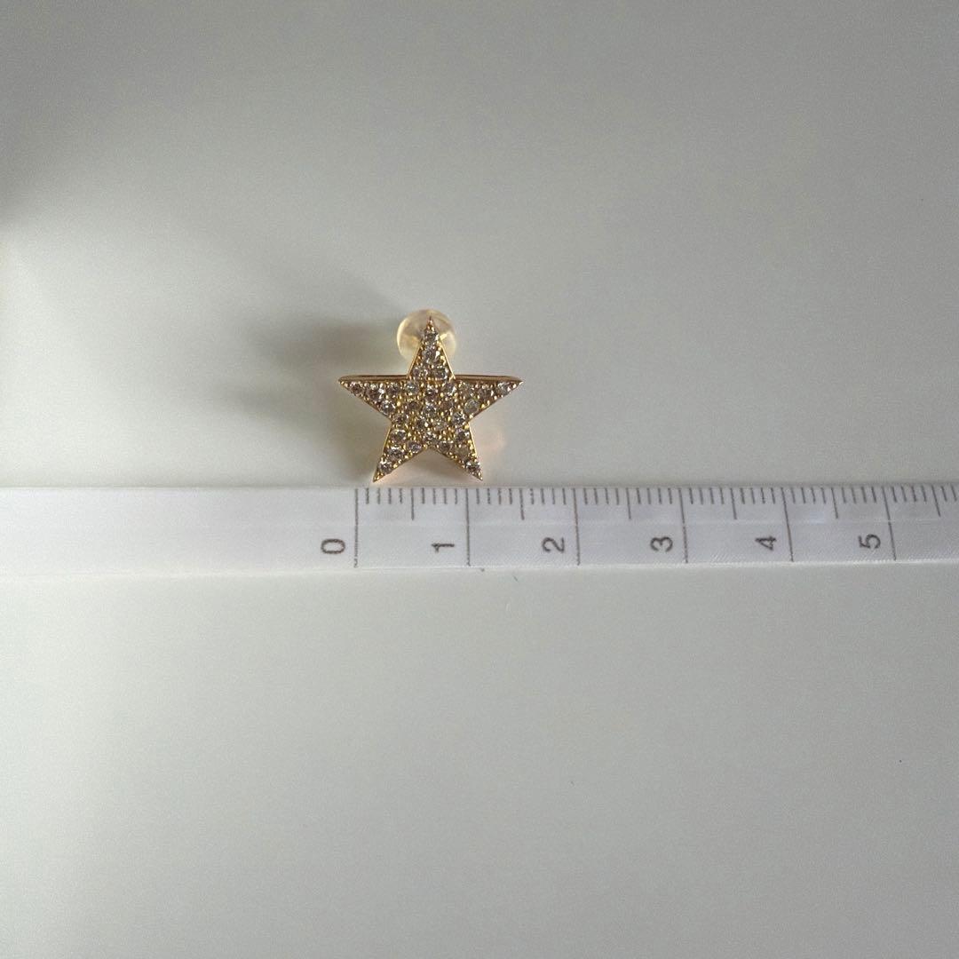 LKサロン　星型ピアス(片耳用)