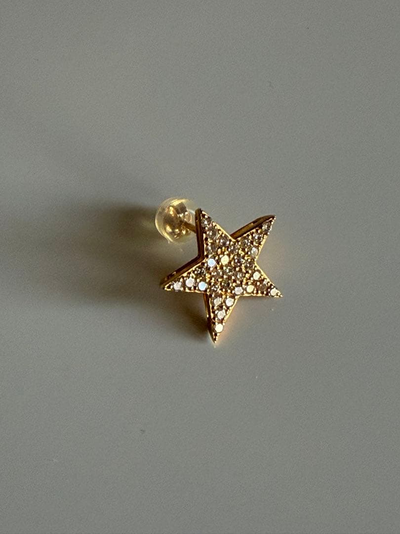 LKサロン　星型ピアス(片耳用)