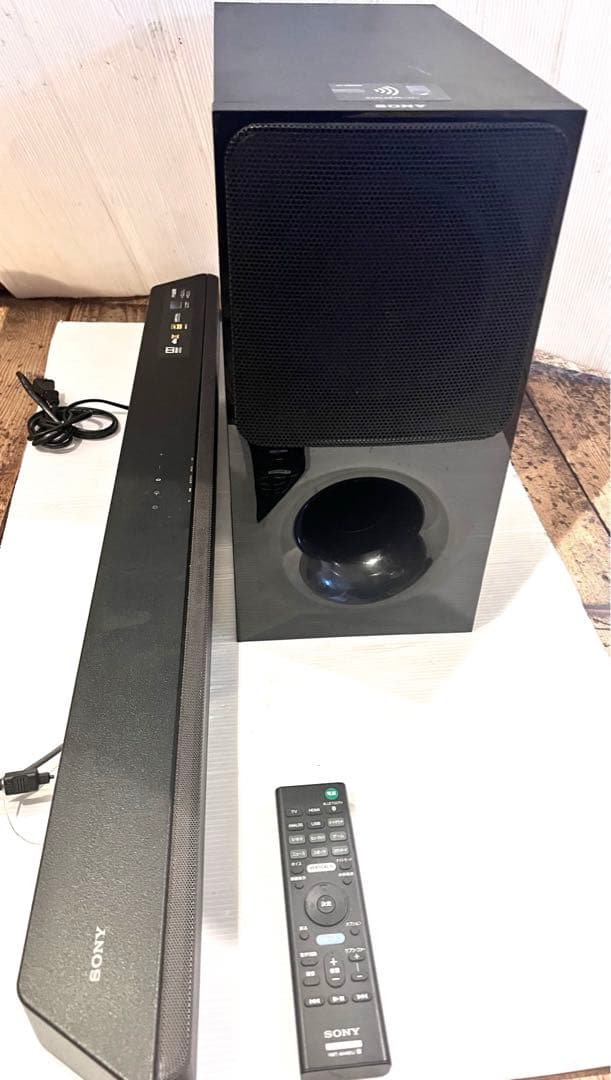 美品　SONY HT-X9000F サウンドバー/ホームシアターシ2018年製