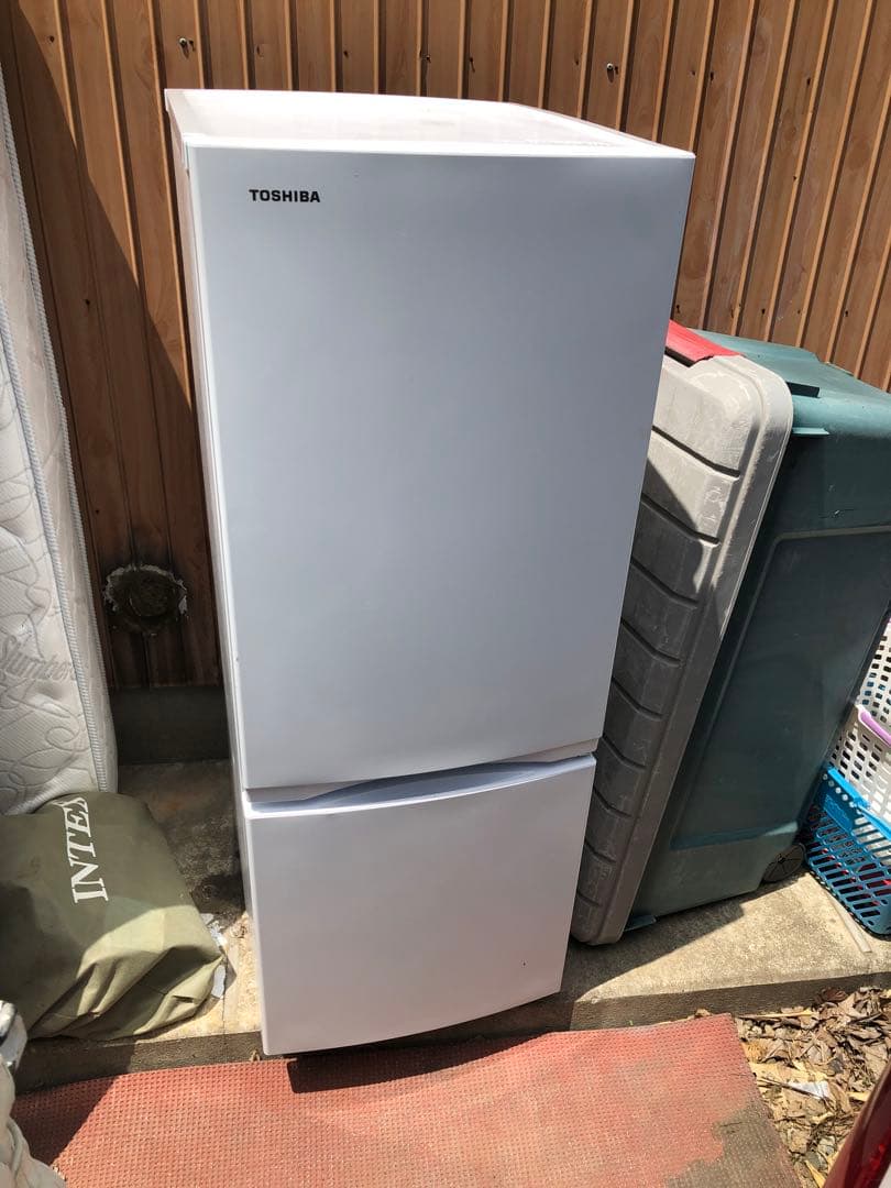 TOSHIBA 冷蔵庫 GR-V15BS ホワイト2024年