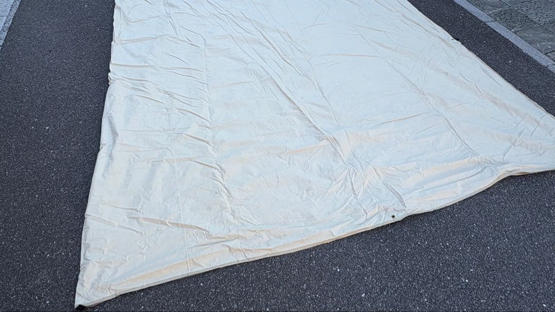 DOD ディーオーディー TT10-492-BG　超大型ポリコットンチーズタープ