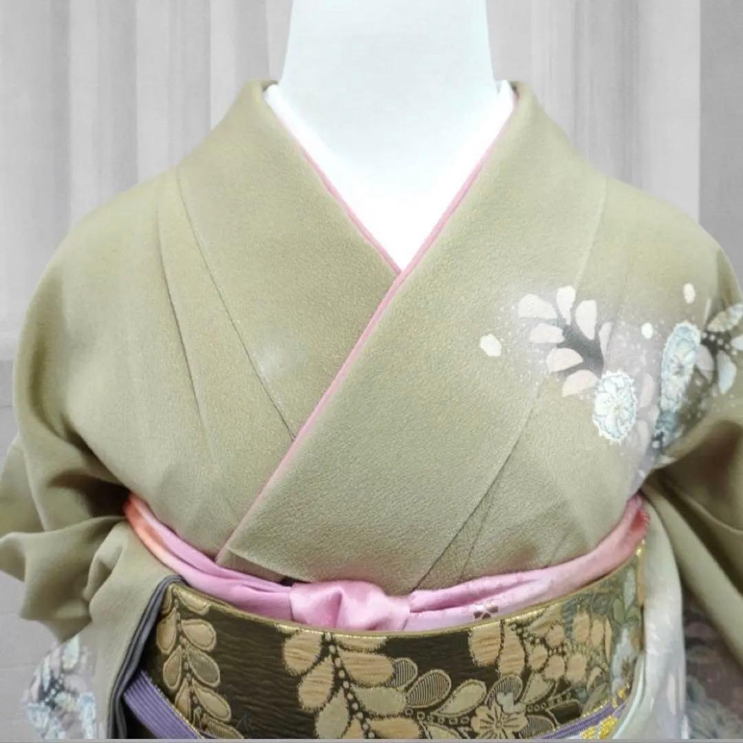 訪問着フルセット　正絹【260▪︎】入学式、　作家　辻が花