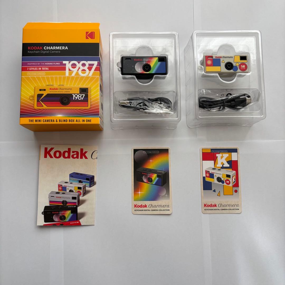 Kodak Charmera トイカメラ 1987 Cream Black