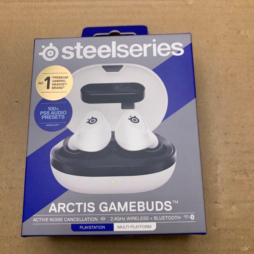 ジャンク　SteelSeries Arctis Gamebuds ホワイト