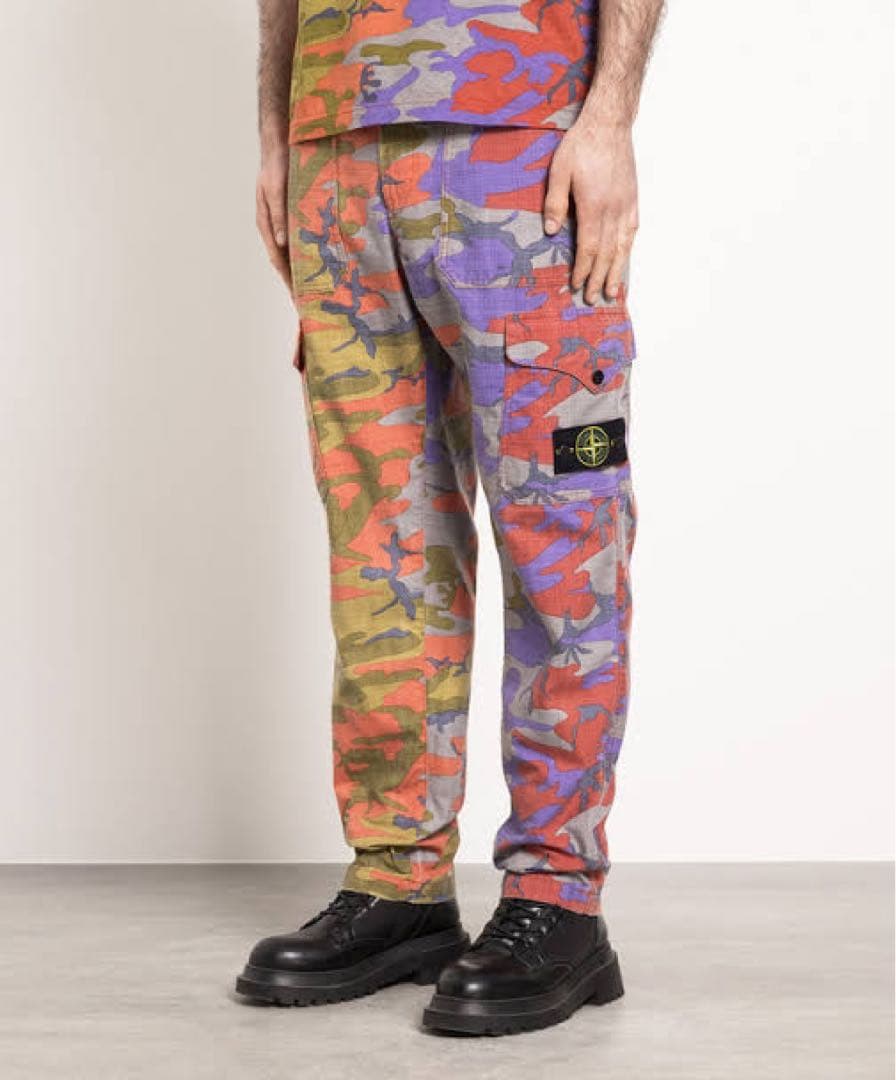 パンツ stone  heritage camo cargo pants
