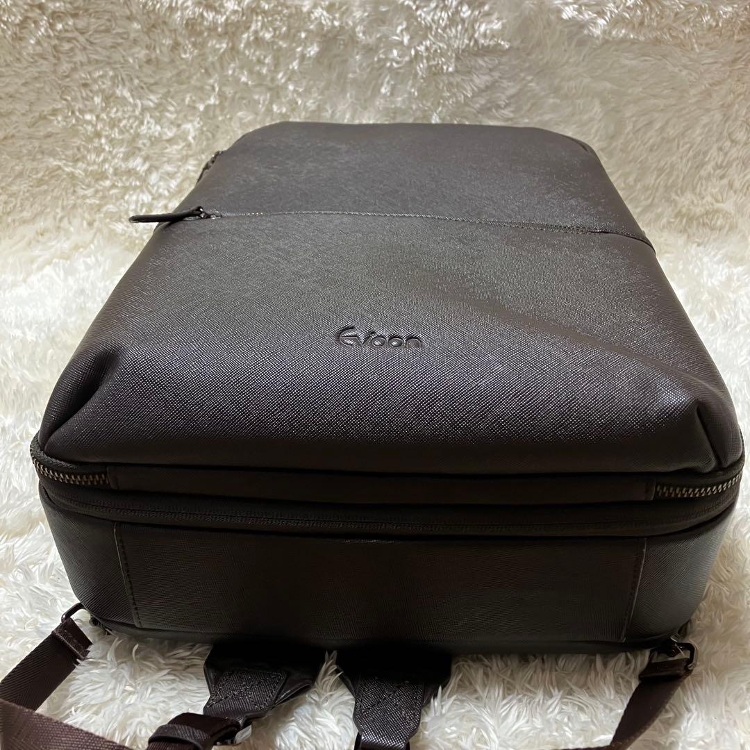 Poco様　EVOON マルチビジネスリュック バックパック　レザー