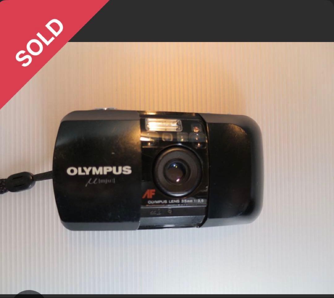 返品 OLYMPUS μ[mju:] コンパクトフィルムカメラ（初代）