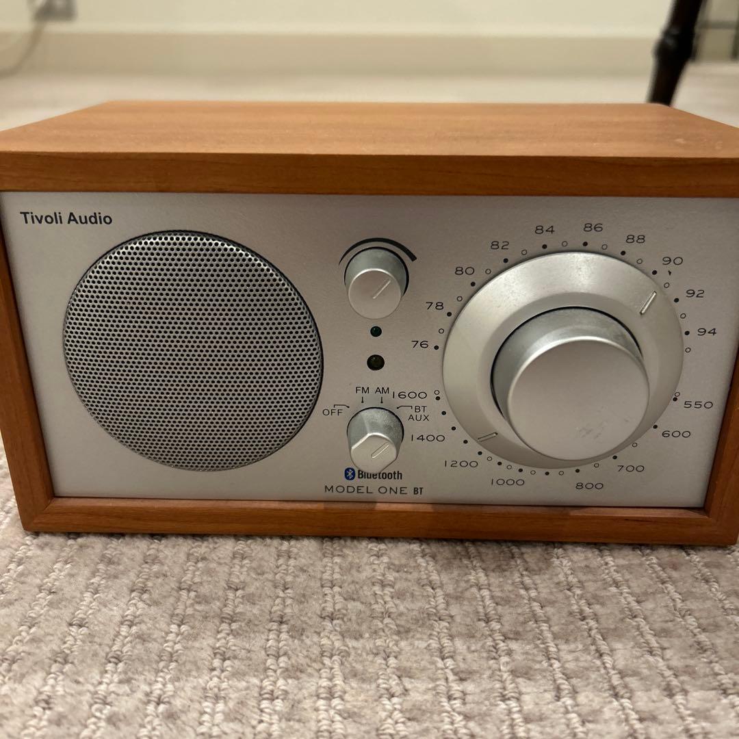 ジャンク品Tivoli Audio MODEL ONE BT チェリーシルバー