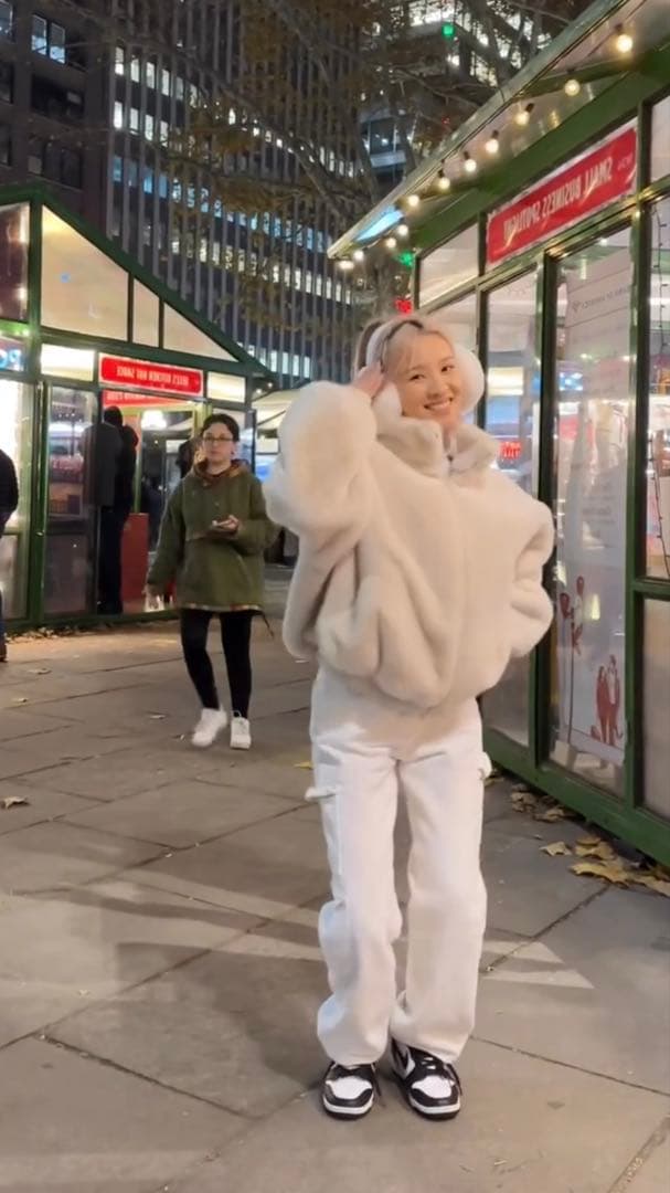 ZARAフェイクファーボンバージャケット新品未使用タグ付き