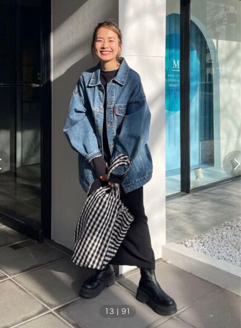 期間限定値下げ中！ Ungrid デニムジャケット　ブルー