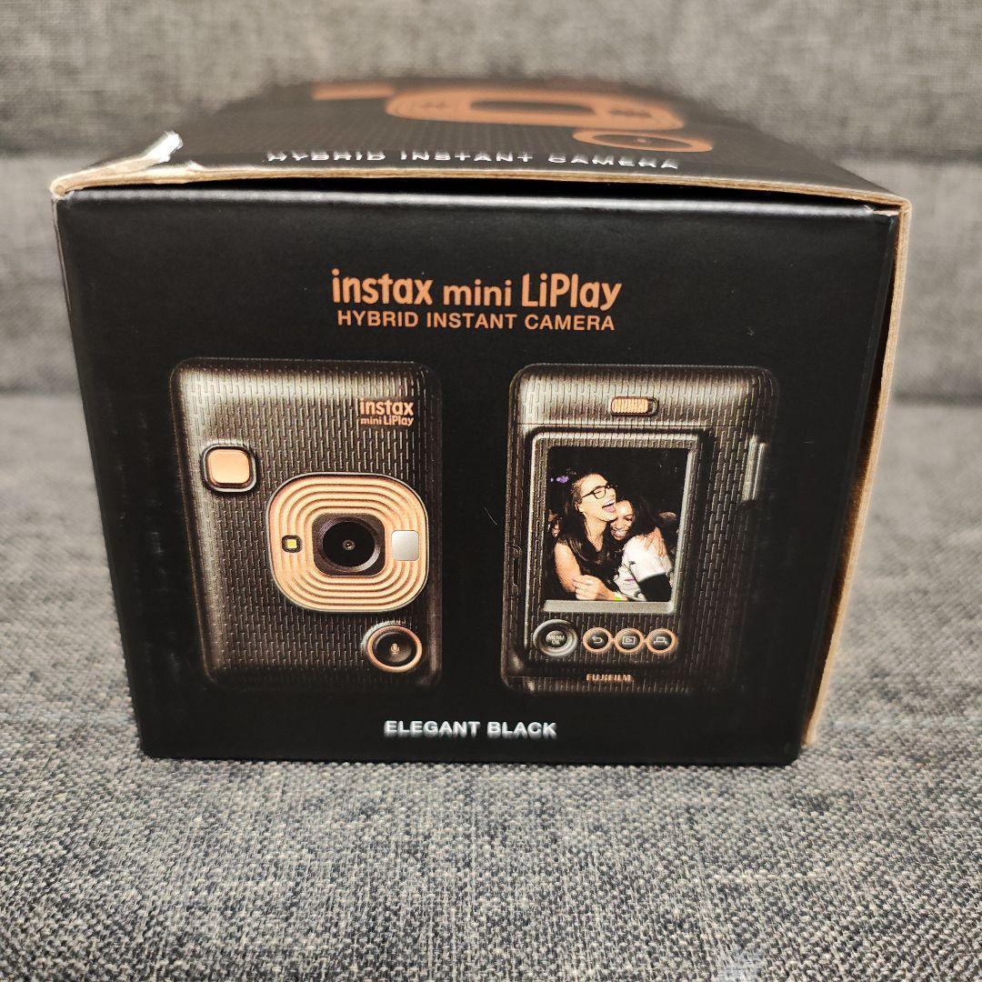 instax mini LiPlay エレガントブラック　フィルム40枚付き新品