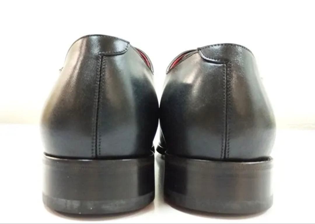 LOVELESS ダブルモンクストラップシューズ ブラック