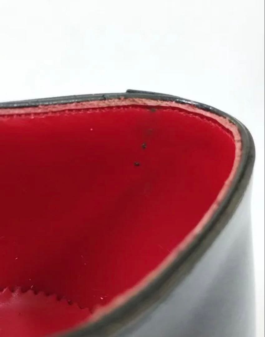 LOVELESS ダブルモンクストラップシューズ ブラック