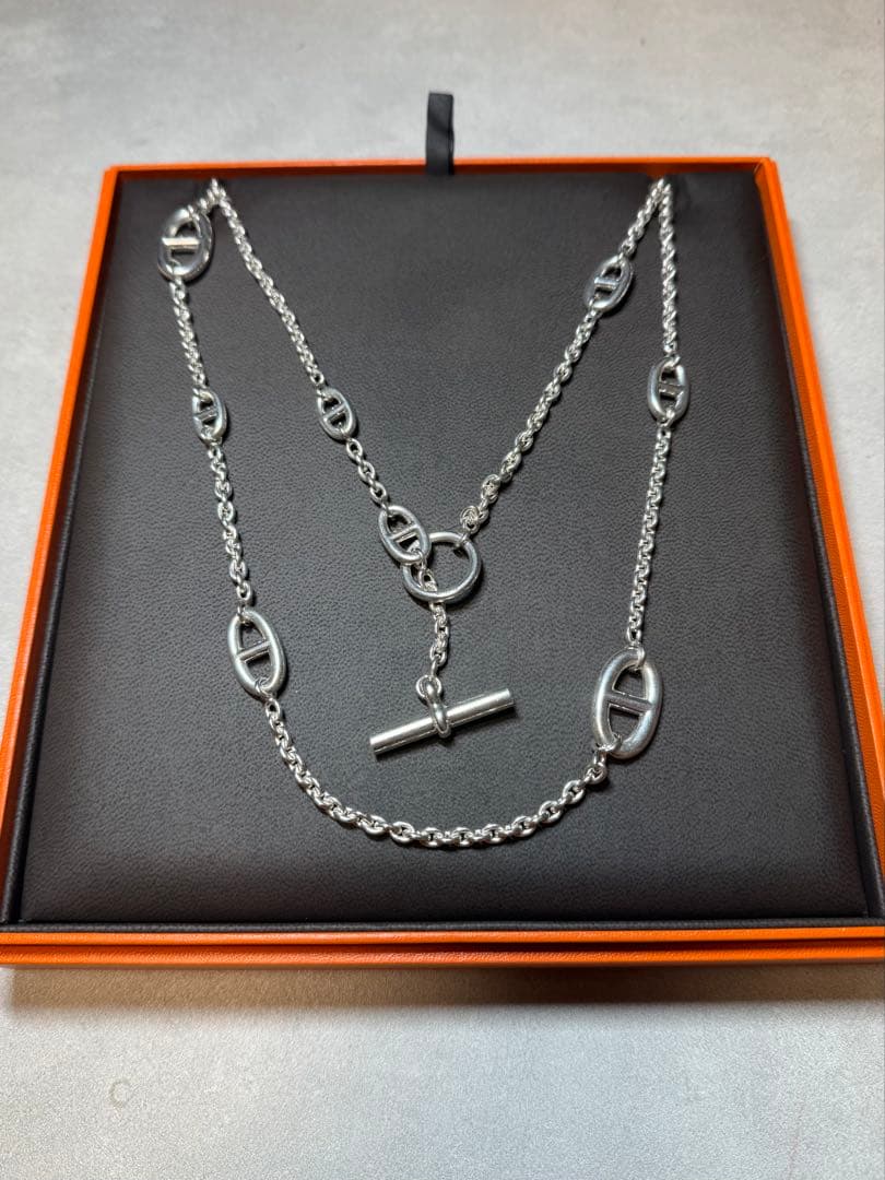 HERMES シェーヌダンクル ファランドール80 / 付属品全て完備　極美品